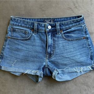 Abercrombie & Fitch jean shorts, Size 00, 24W